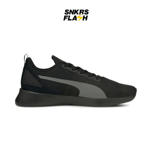 PUMA Flyer Runner Mesh Black Sepatu Lari Pria - 19534302