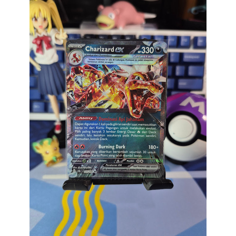 Charizard ex 115 RR - Pokemon TCG Indonesian