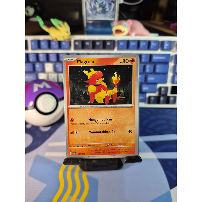 Magmar 019/163 C - Pokemon TCG Indonesian