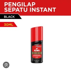 SEMIR SEPATU KIWI CAIR WARNA HITAM