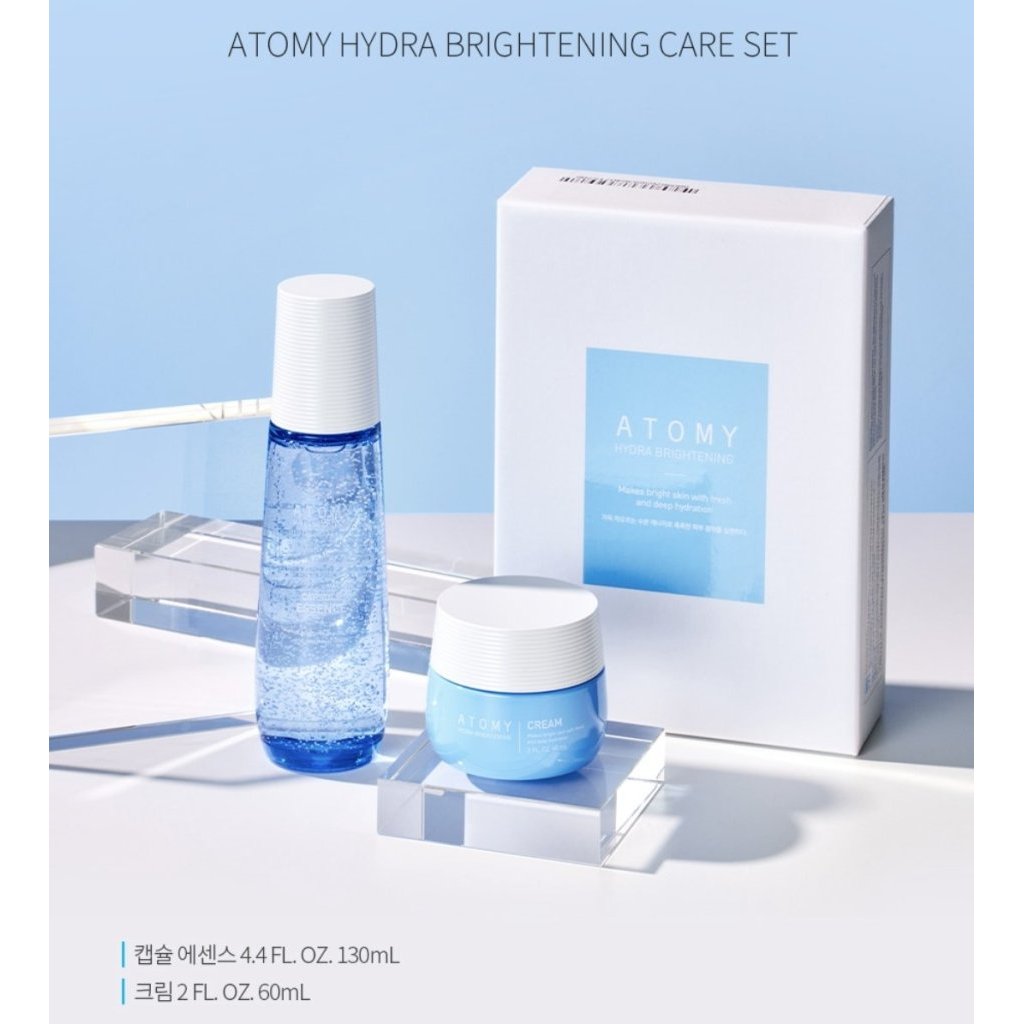 Atomy Hydra Brightening Care 2 Set Skincare Kulit Cerah & Lembab