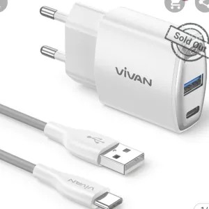 VIVAN CHARGER  powersuper 3A + PD 20W