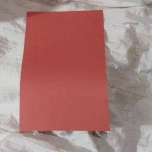 kertas Buffalo merah polos 1 biji