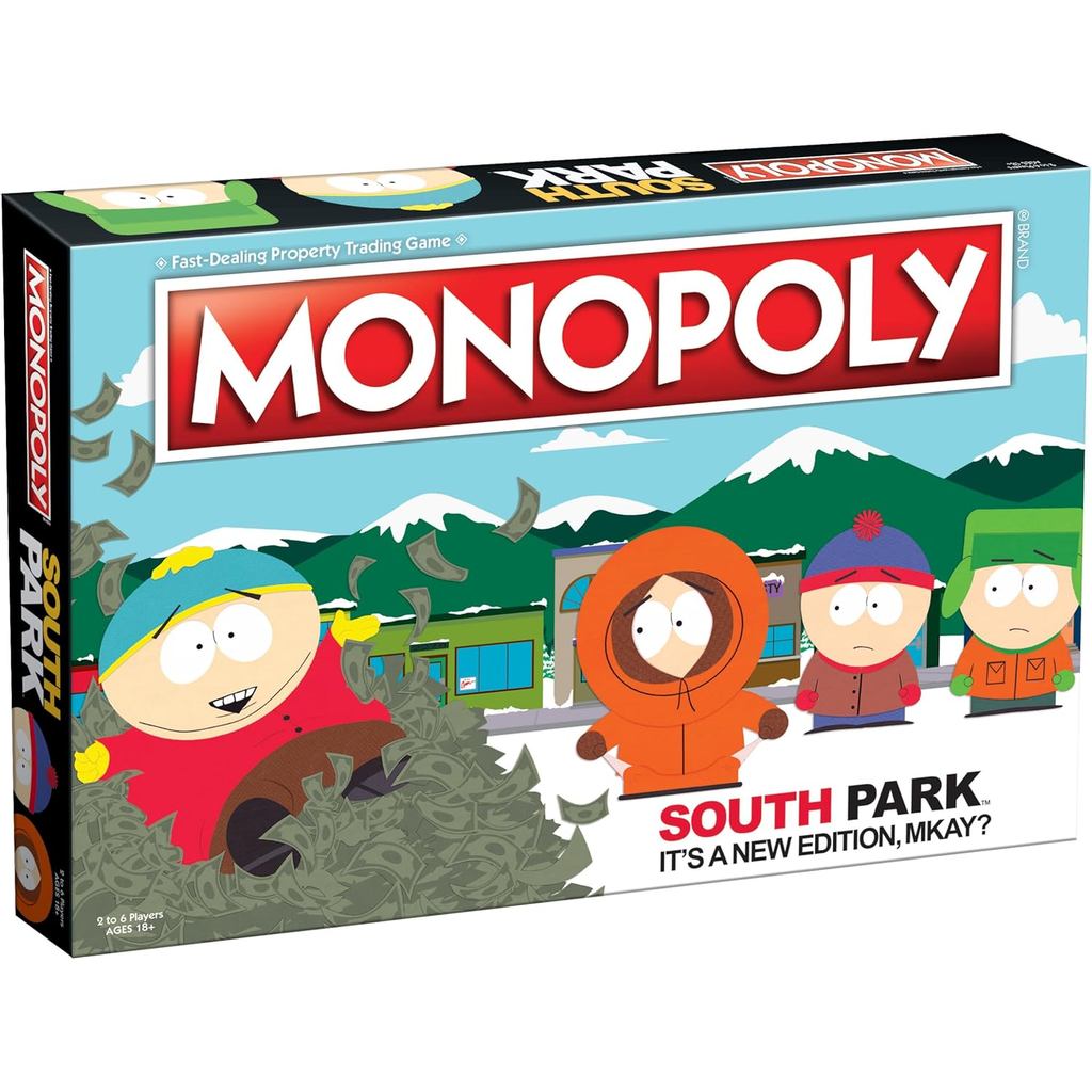 onopoly South Park | Based on Comedy Central South Park Show B35