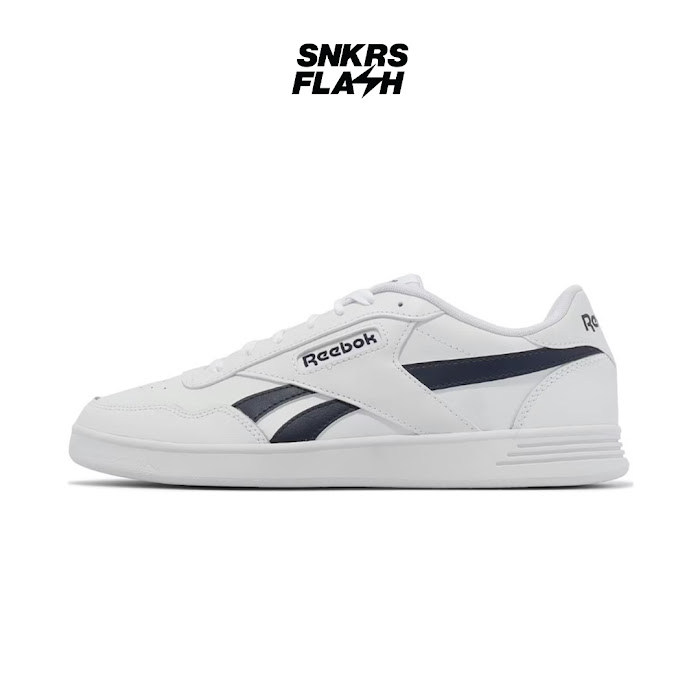 REEBOK Court Advance White Navy Sepatu Sneakers Pria - 100033984 - Size 40