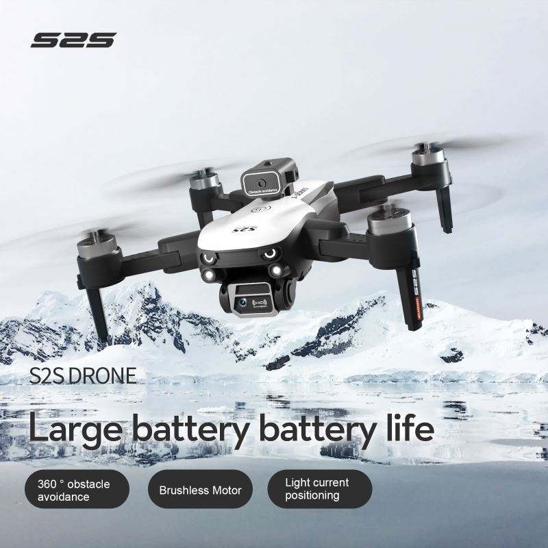 S-SERIEZ DRONE 6K DUAL CAMERA 2.4 GHZ WIFI OBSTACLE AVOIDANCE 1800MAH - S2S