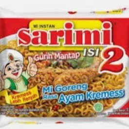 sarimie ayam kremes isi2 harga per bungkus
