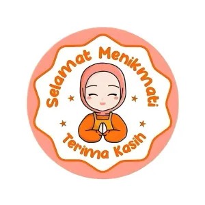 Stiker Selamat Menikmati