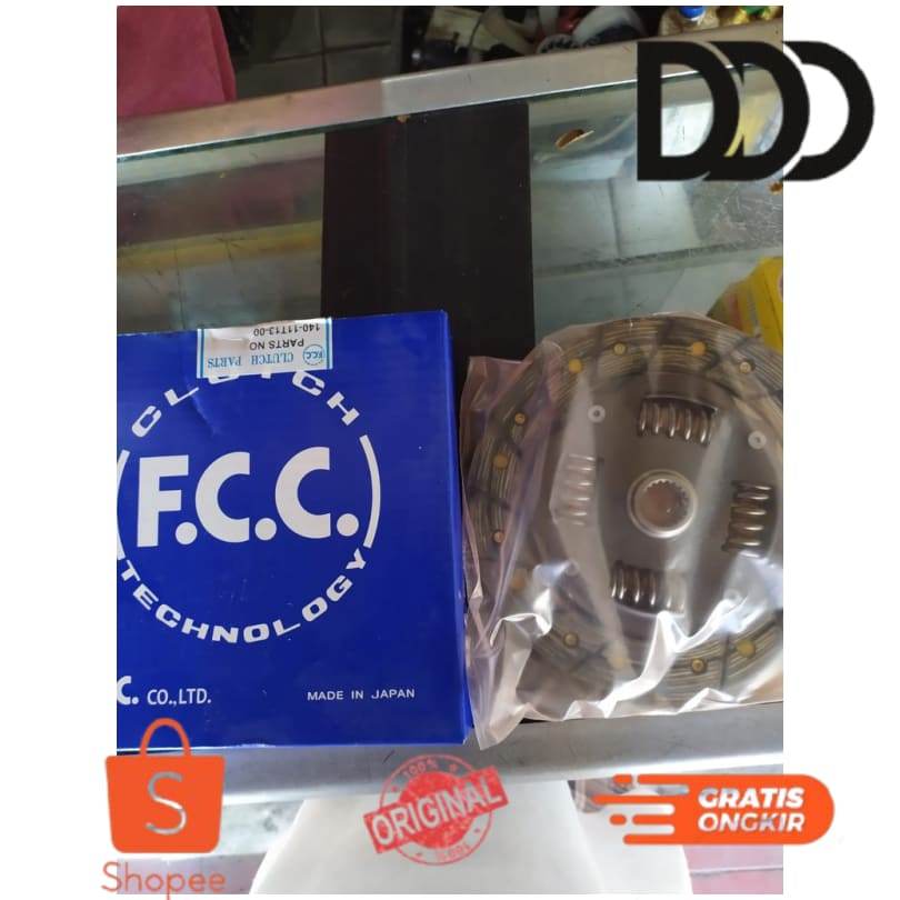 Plat Kampas Kopling FCC Honda Jazz GD3 City GD8 IDSI VTEC 2003 2004 2005 2006 2007 2008 Jepang