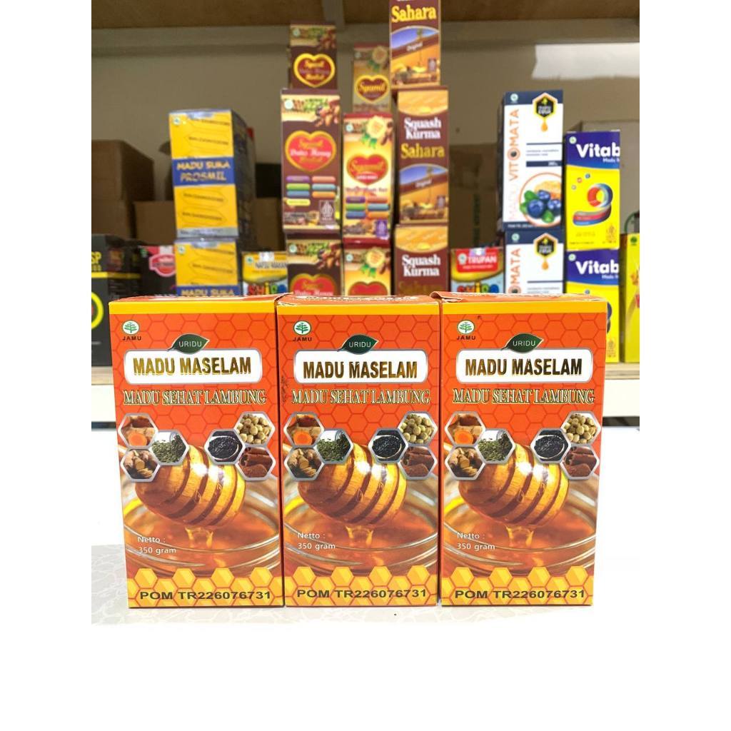 Madu Orange MASELAM Sehat Lambung Obat Maag Uridu