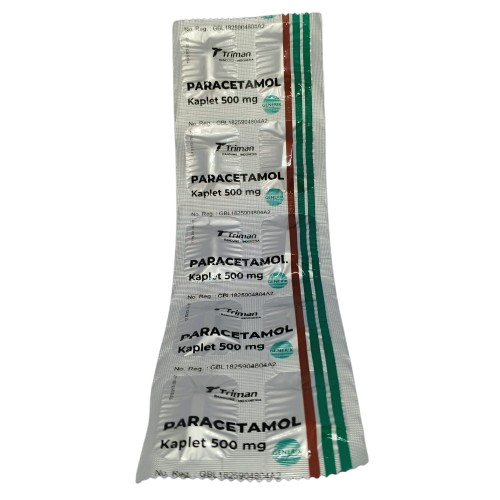 Paracetamol 500 mg Triman Blister