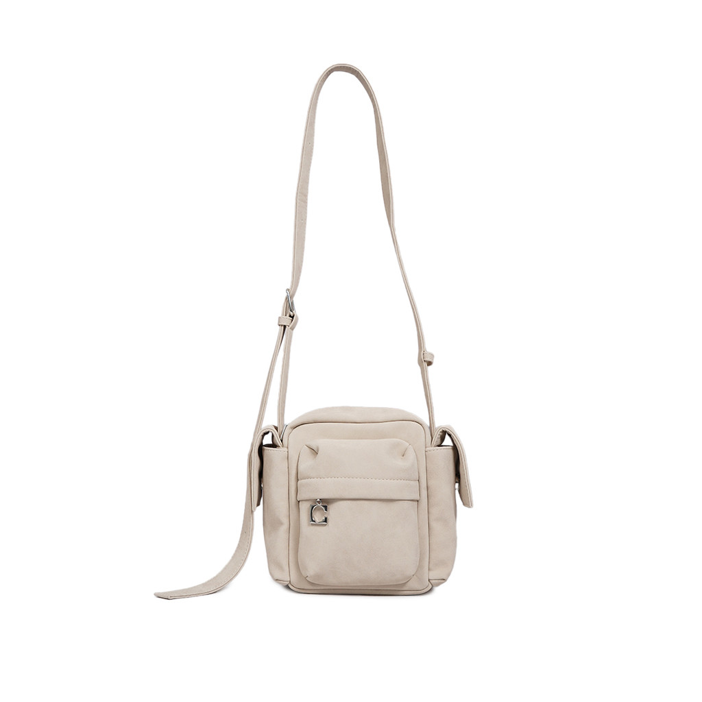 COLORBOX Off White Sling Bag