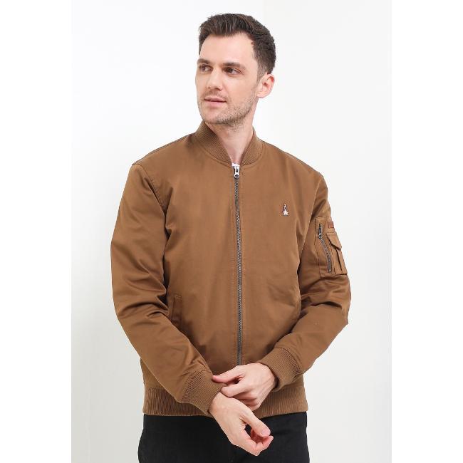 Hush Puppies Jaket Pria Beckett Camel