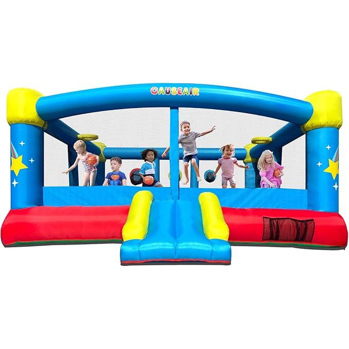 Big Inflatable Bounce House for Party Fun,15ft x 14.8ft
