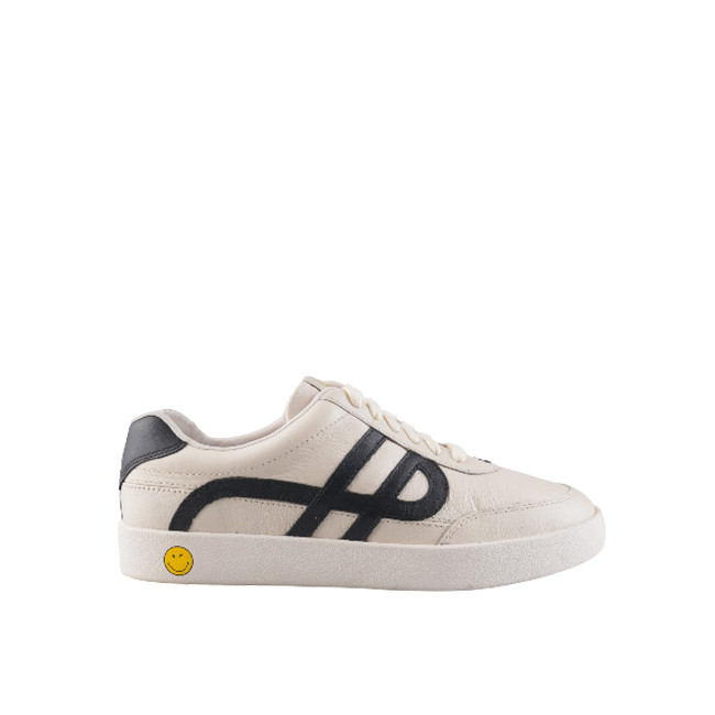 Hush Puppies Sneakers Pria Seventy8 Charlie Light Stone Leather