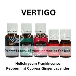 Vertigo Blend Helichrysum Frankincense Peppermint YL Essential Oil 5ml 10ml 15ml