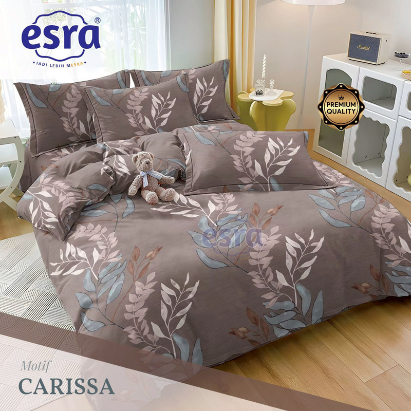 Bedcover & Sprei Premium Katun ESRA Motif Carissa