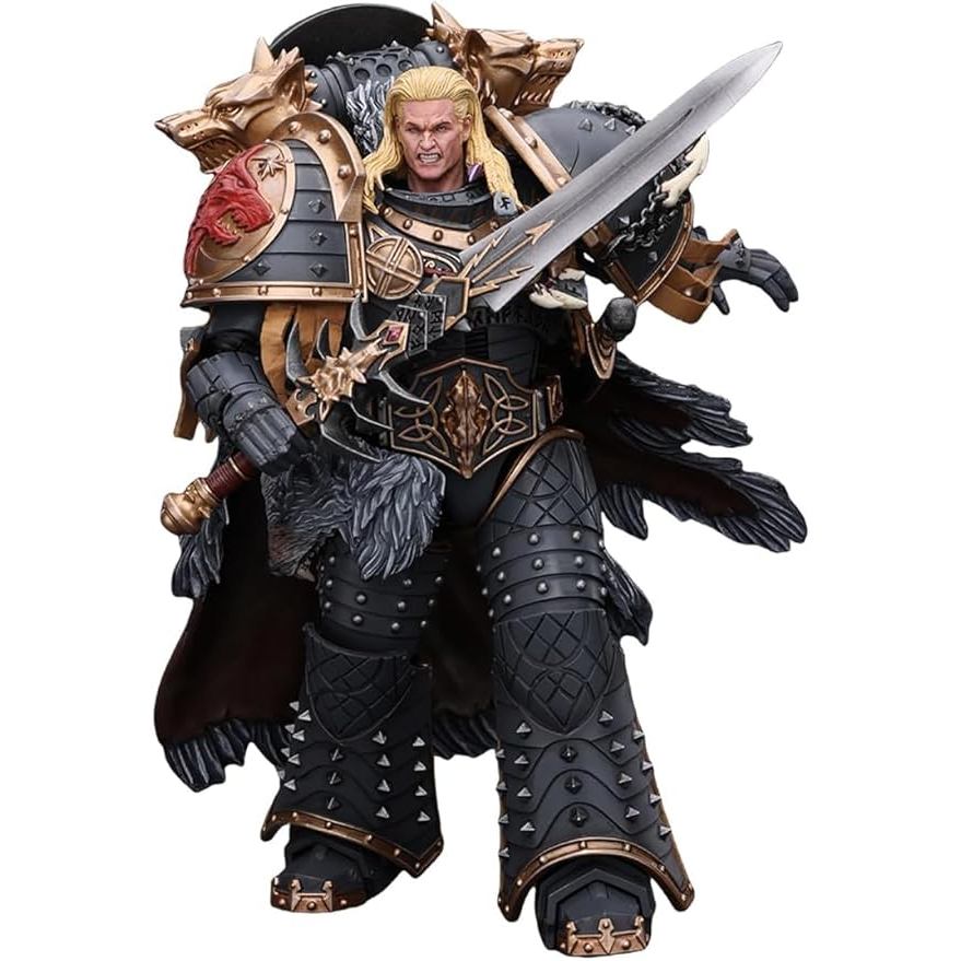 BANDAI Warhammer 40K Space Wolves Leman Russ Primarch of The VIth Legion