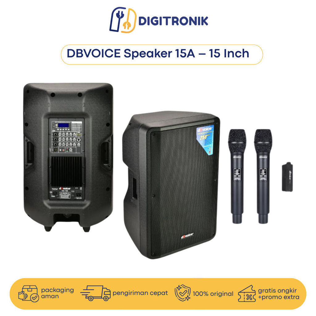 DBVoice 15A Speaker Aktif 15 Inch Sound System Portable