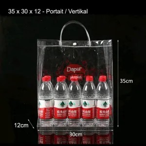 Goodie Bag Hampers Transparan 35x30