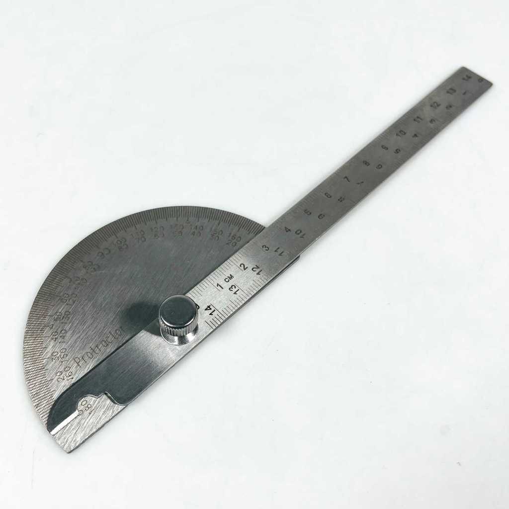 Protractor Penggaris Busur Derajat Measuring 145mm 180Degree - PR180