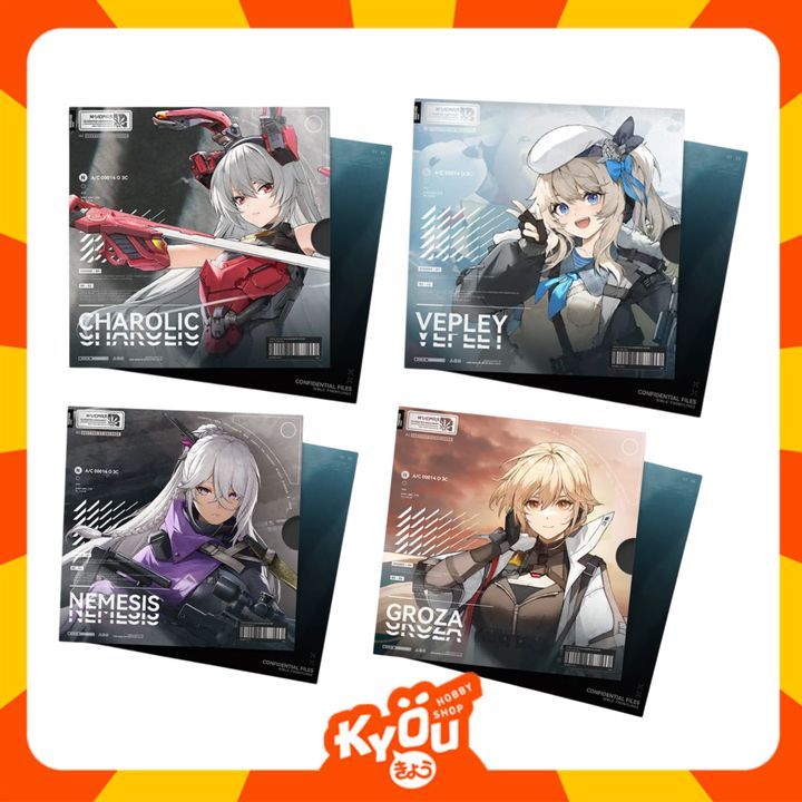 Vepley - Krolik - Nemesis - OTs-14 T-DOll Series Clear Folder (22cm) - Girls' Frontline 2:Exilium