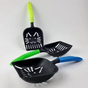 Serokan pasir kucing chiro plastik tebal