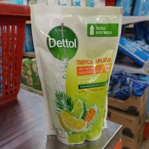 Dettol sabun mandi Tropical splash 410g 410g