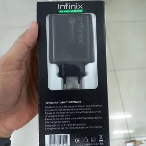 charger infinix type C 120watt black.