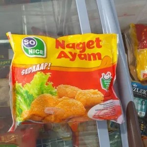 naget ayam (so nice )