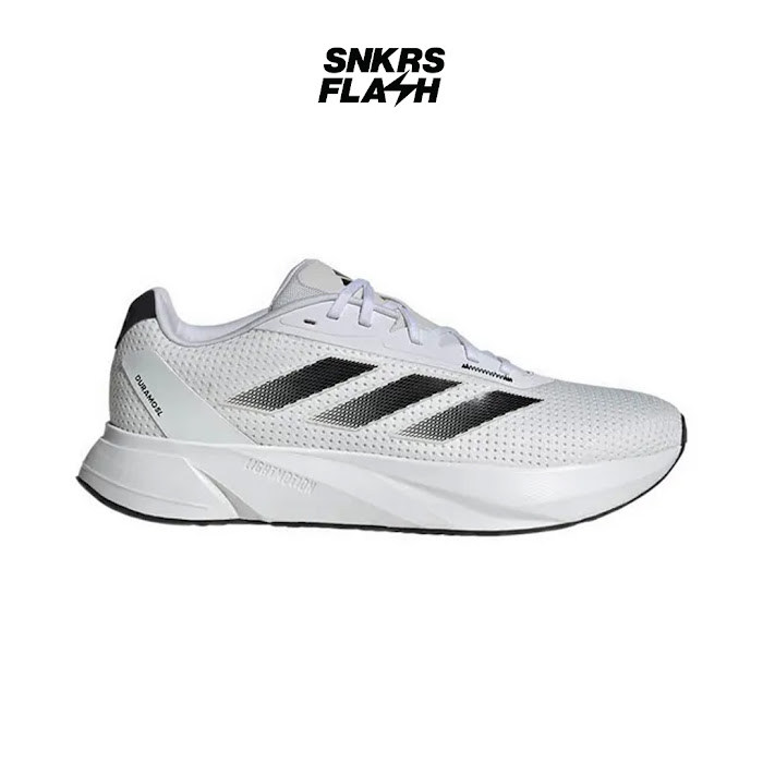 ADIDAS Duramo Sl White Black Sepatu Lari Pria - IE7262 - Size 43.3