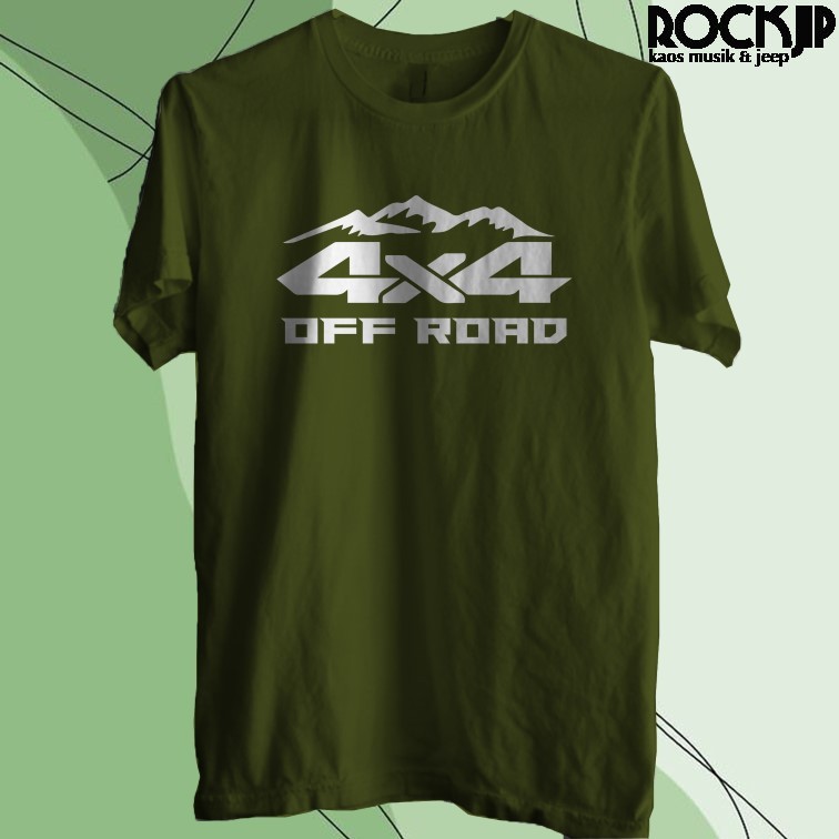 Jual Kaos Baju Distro Pria Wanita 4x4 Offroad Retro