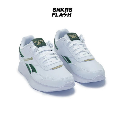 REEBOK JOGGER Lite White Green Sepatu Lari Unisex  - 100210041 - Size 40