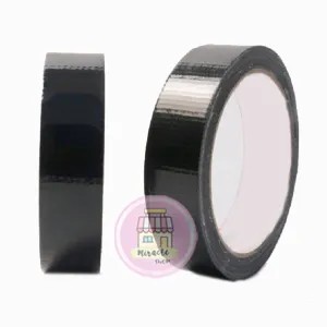 Lakban hitam Kecil 24mm