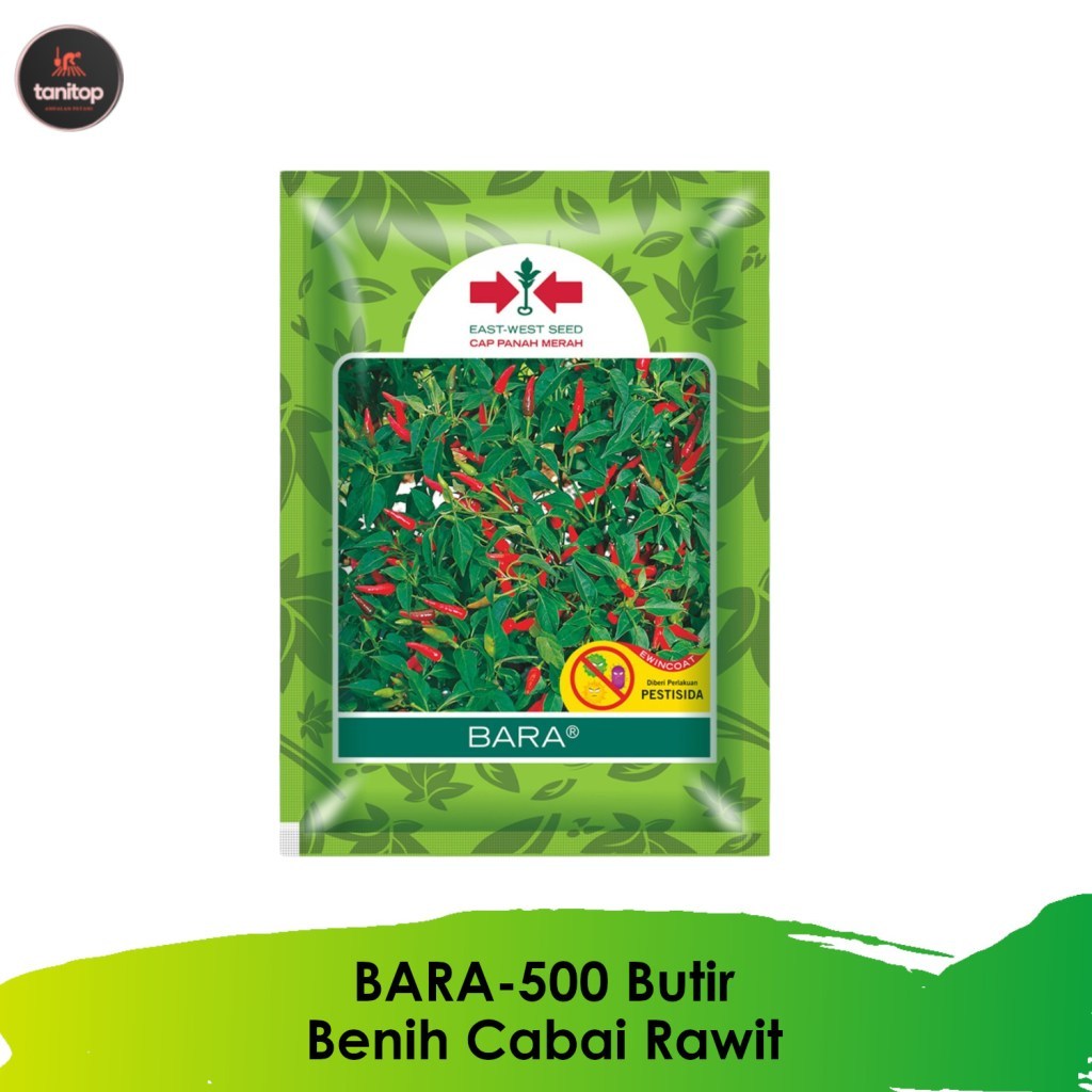 Benih Cabai Rawit Bara 500 Biji Cabe Bara