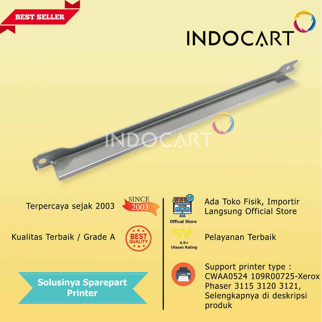 IndoCart Doctor Blade SCX-4100D3 4216D3 D4200A-Samsung SCX 4100 4200 4216