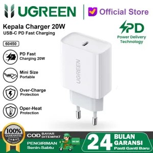 UGREEN ADAPTOR 20W FOR IPHONE