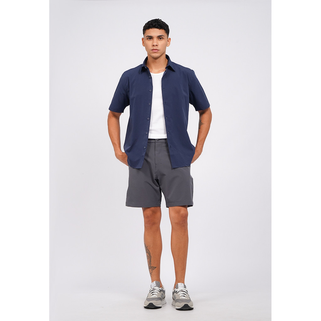 Executive 4-Way Stretch Active Short Pants Graphite Grey