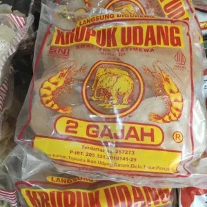 kerupuk udang Cap gajah
