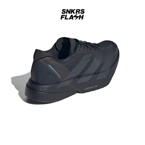 ADIDAS ADIZERO ADIOS PRO 4 CORE BLACK POWDER TEAL - HQ7411 - Size 41.3