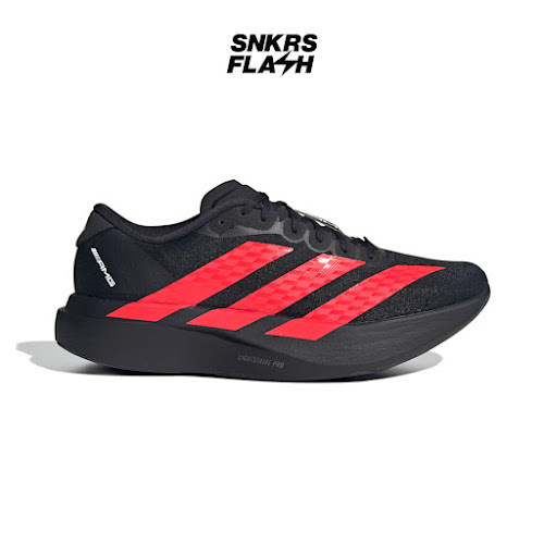 ADIDAS ADIZERO EVO SL MERCEDES AMG BLACK RED - KH8832 - Size 43.3