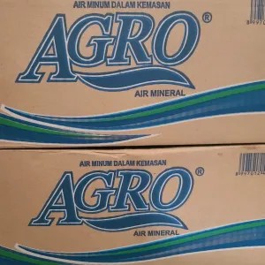 air minum gelas 150ml agro 1 dus