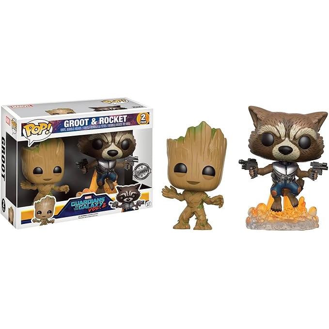 Funko Pop Groot & Rocket – Guardians of The Galaxy