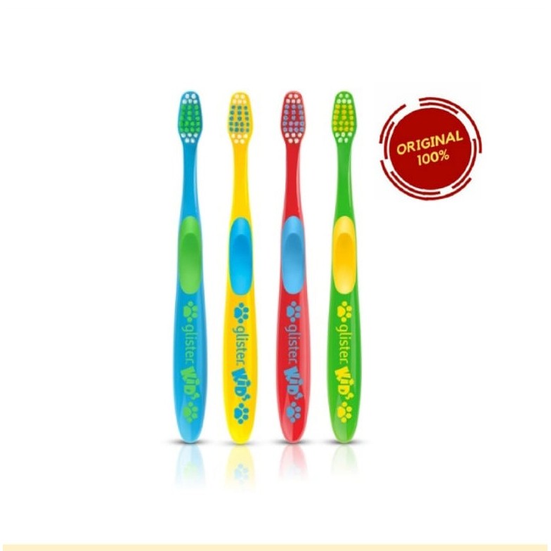 AMWAY Glister kids toothbrush Sikat gigi anak isi 4pcs Amway Original Glister Original