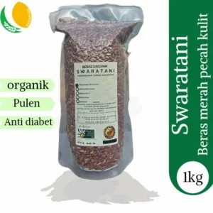 Beras merah pecah kulit 1kg
