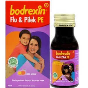 Bodrexin Flu & Pilek PE Sirup - Pereda Flu dan Pilek Pada Anak