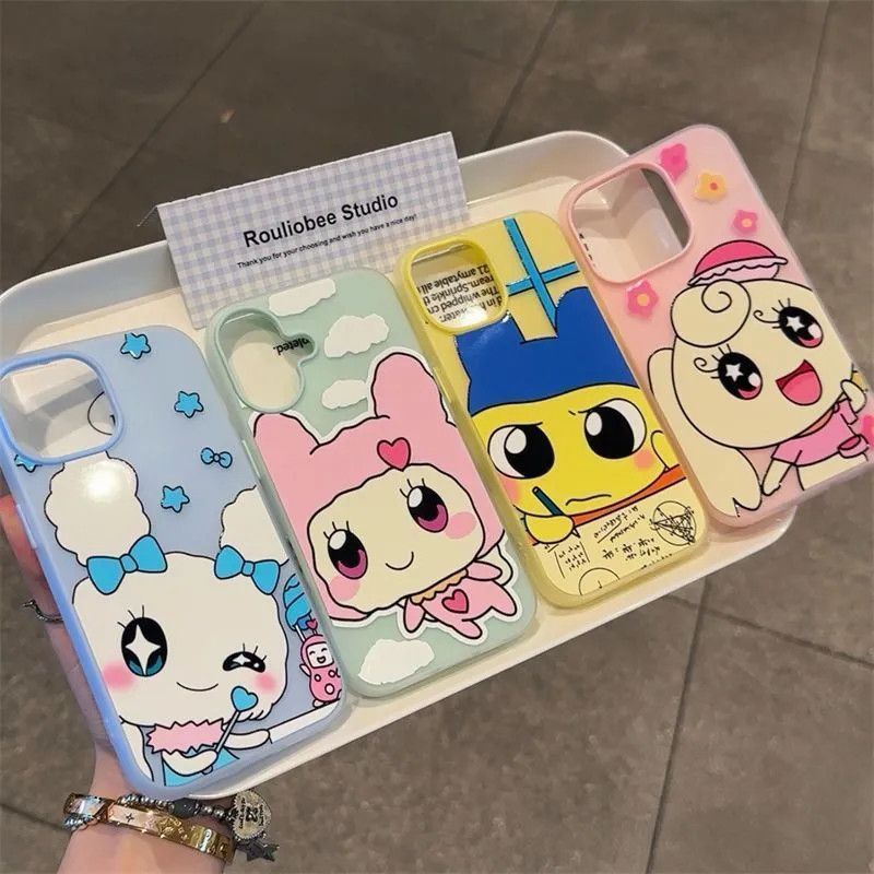 Lucu Tamagotchi 2 In 1 Casing Vivo T5 Pro V60 Lite Y29 21D Iqoo Z10 Lite Z10R Y19S Pro Y400 Casing