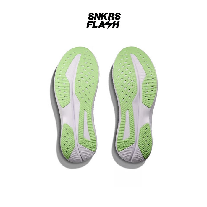 HOKA ONE ONE Mach 6 Forest Lichen Tart Apple Sepatu Lari Pria - 1147790FRT - Size 40