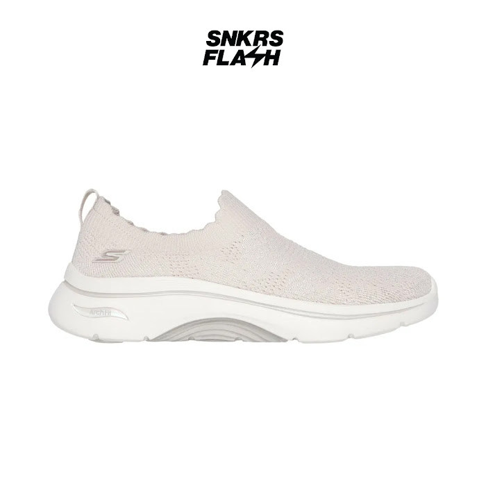 SKECHERS Go Walk Arch Fit 2 Natural Sepatu Casual Wanita - 125329NAT - Size 38