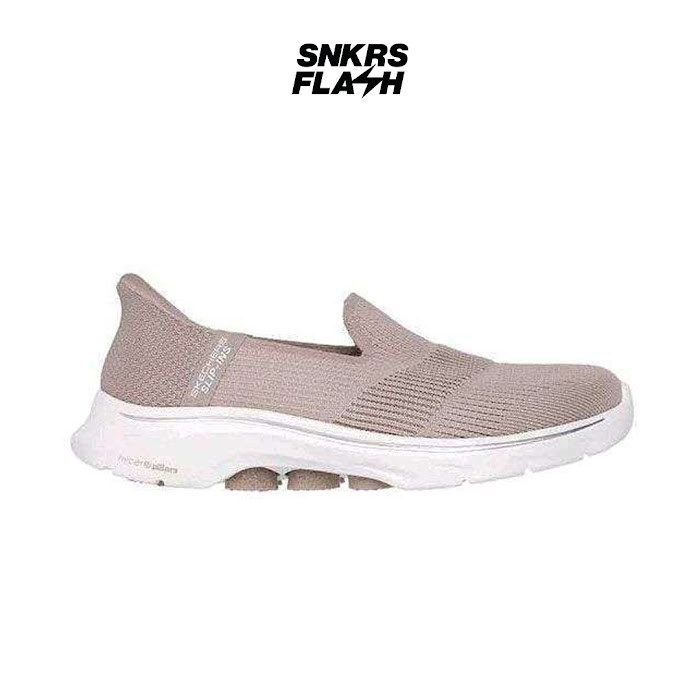 SKECHERS Go Walk 7 Taupe Sepatu Casual Wanita - 125258TPE - Size 40